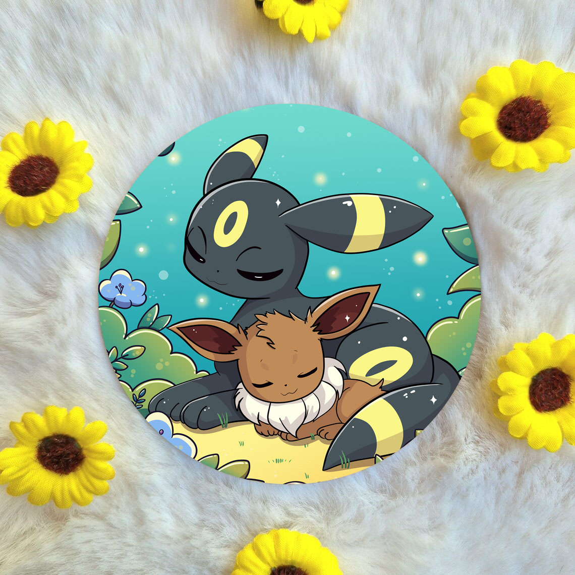 Umbreon & Eevee onderzetter