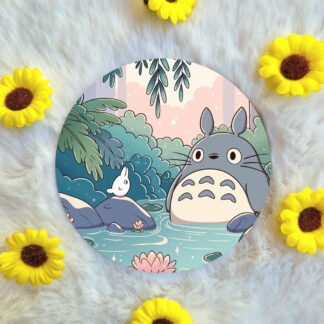 Totoro in water onderzetter